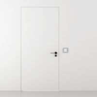 Porta Filo Muro Scrigno Filo 44 Reversibile + Telaio per Muratura e Cartongesso