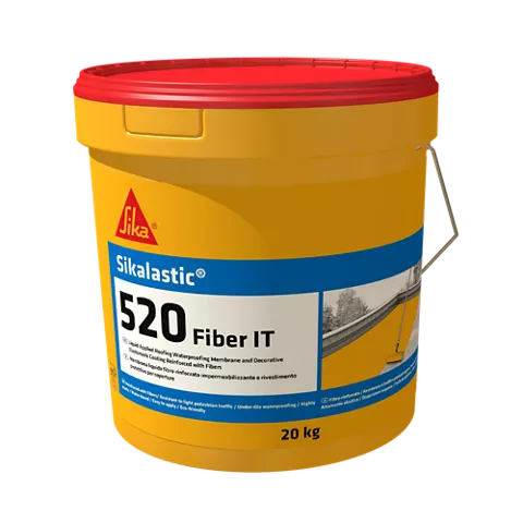 Guaina Liquida Impermeabilizzante Fibrorinforzata Sikalastic 520 Fiber IT